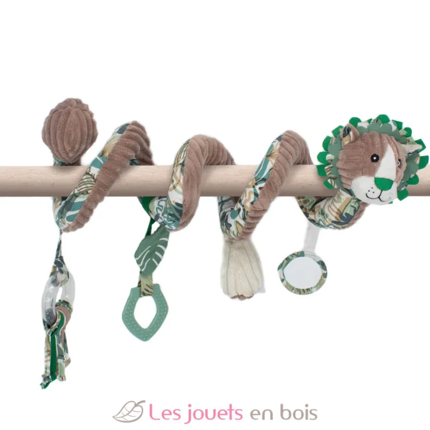 Spirale d'activités Jélékros le lion - Les Déglingos