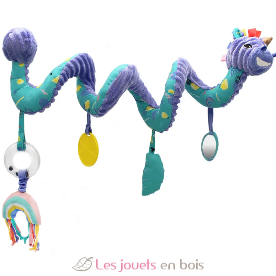 Spirale d'activités Kiprokos le zèbre violet - Les Déglingos