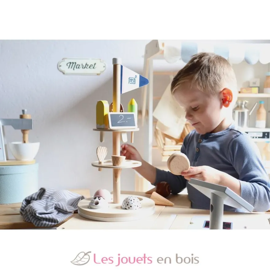 Stand de glaces en bois Fresh - Small Foot Compagny