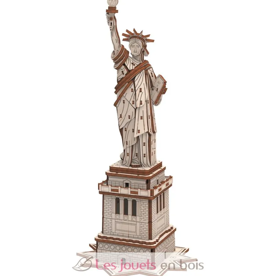 Statue de la liberté - Puzzle 3D en bois - Mr. Playwood