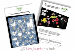 Stickers Super Héros Blanc - Rainette