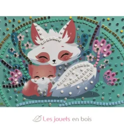 Stick'N Fun - 5 Maxi mosaïques Animaux mignons - Dès 5 ans - Sycomore