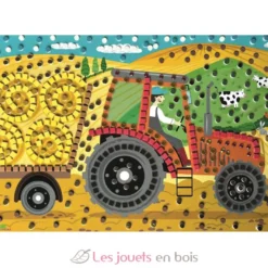 Stick'N Fun - 5 Maxi mosaïques La vie à la ferme - Dès 5 ans - Sycomore