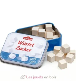 Sucre en morceaux en bois blanc - Erzi