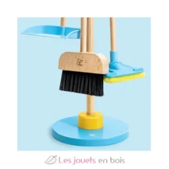 Support pour balais et set de nettoyage - Hape Toys