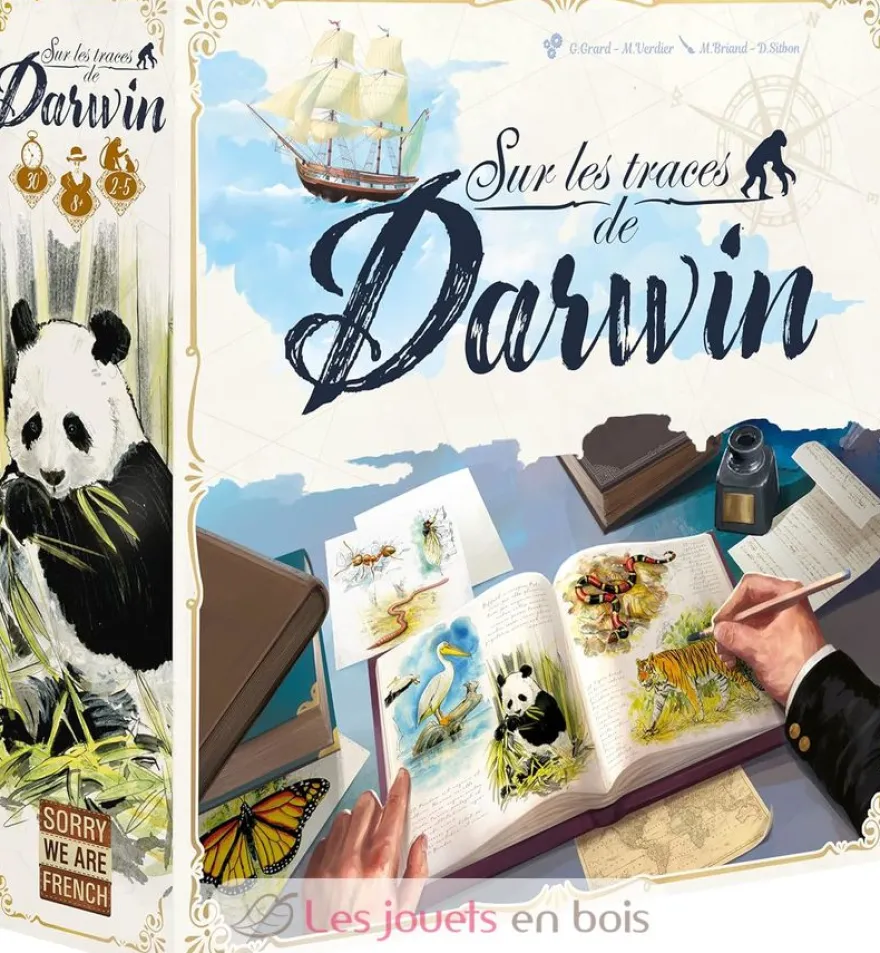 Sur les traces de Darwin - Gigamic