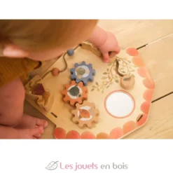 Tableau d'activités en bois pour bébé - Egmont Toys
