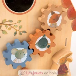 Tableau d'activités en bois pour bébé - Egmont Toys