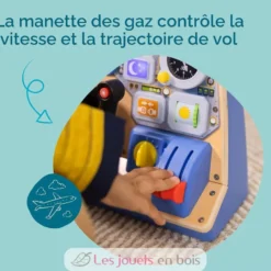 Tableau de bord interactif Pilote d'avion - Bois et plastique - Melissa and Doug
