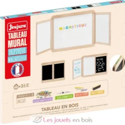 Tableau mural triptyque magnétique - Jeujura
