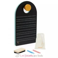 Tableau nomade en bois noir - Janod