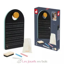 Tableau nomade en bois noir - Janod