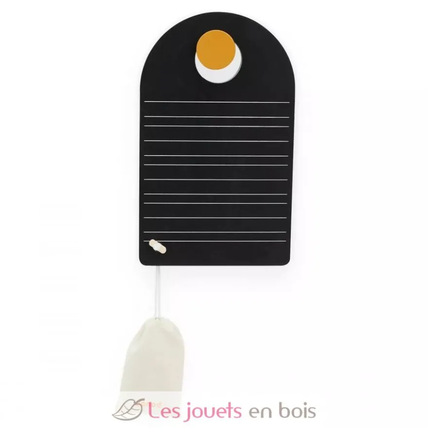 Tableau nomade en bois noir - Janod