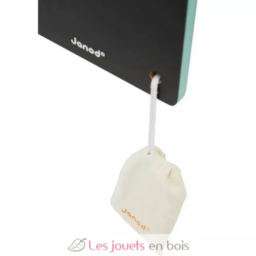 Tableau nomade en bois noir - Janod