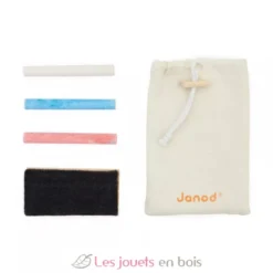 Tableau nomade en bois noir - Janod