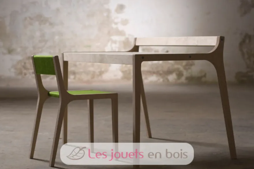 Table Bureau Enfant Sibis Afra - vert - Sirch