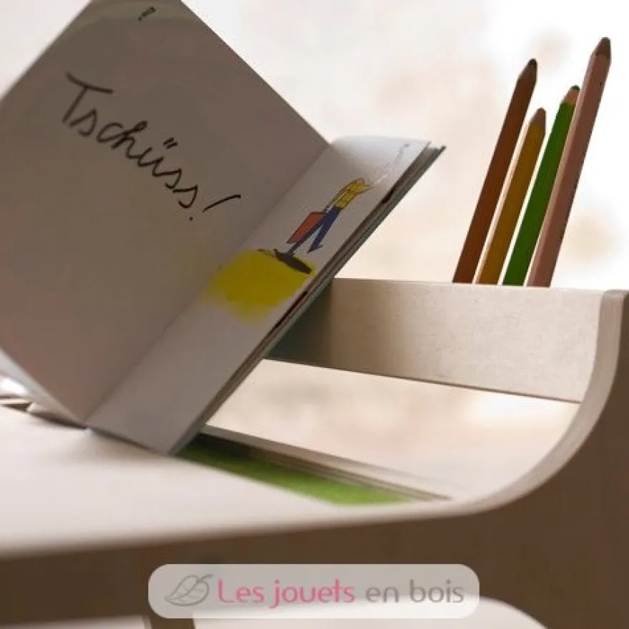 Table Bureau Enfant Sibis Afra - vert - Sirch
