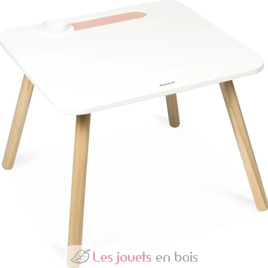 Table classique en bois blanche - Janod