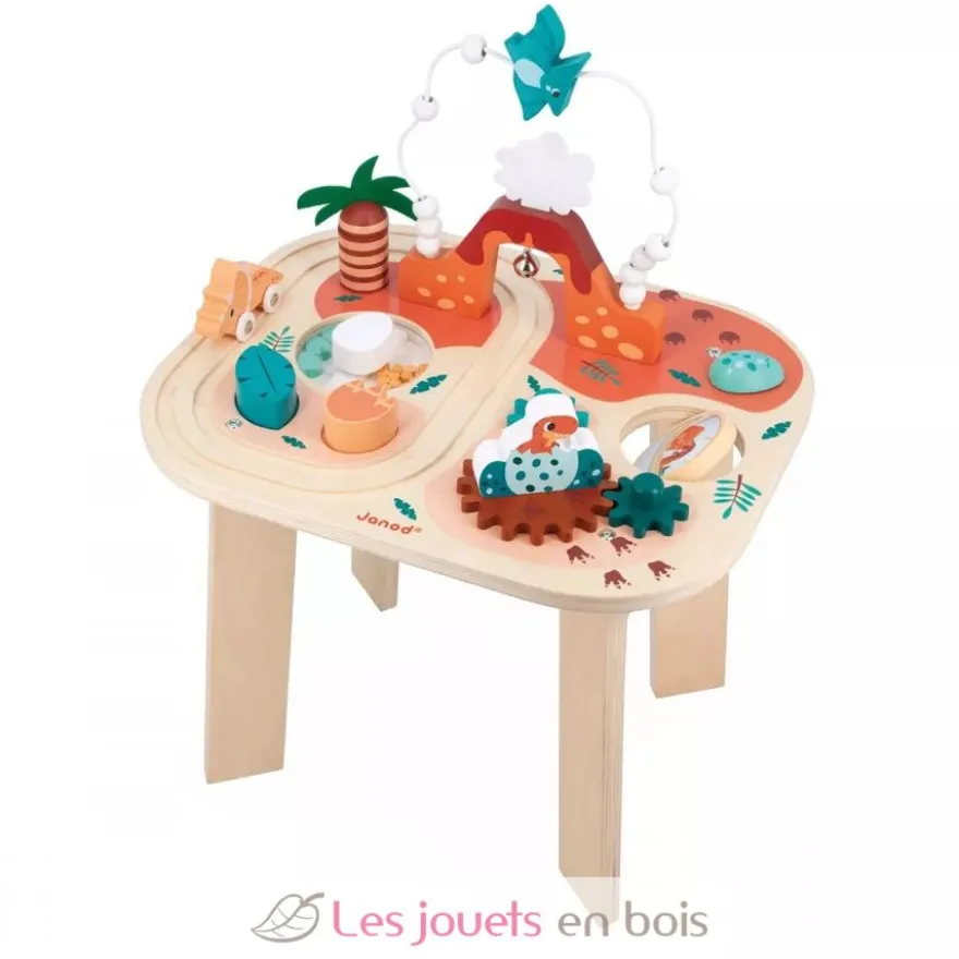 Table d'activités Dino en bois - Janod