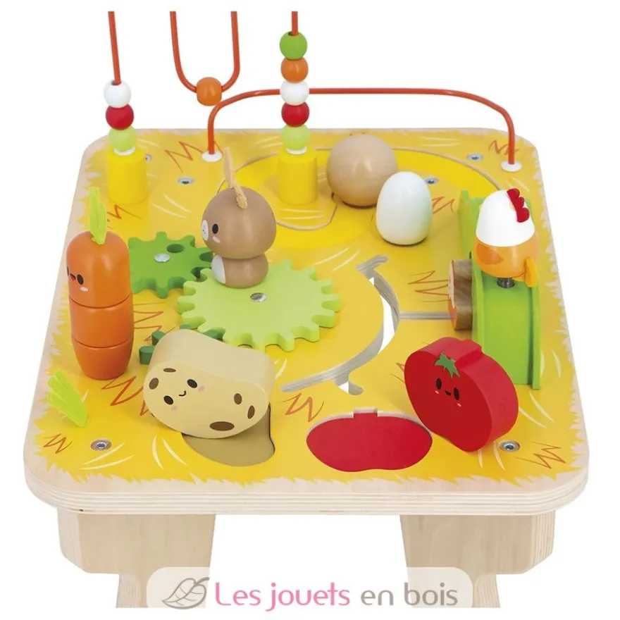 Table d'activités en bois Ferme - Janod