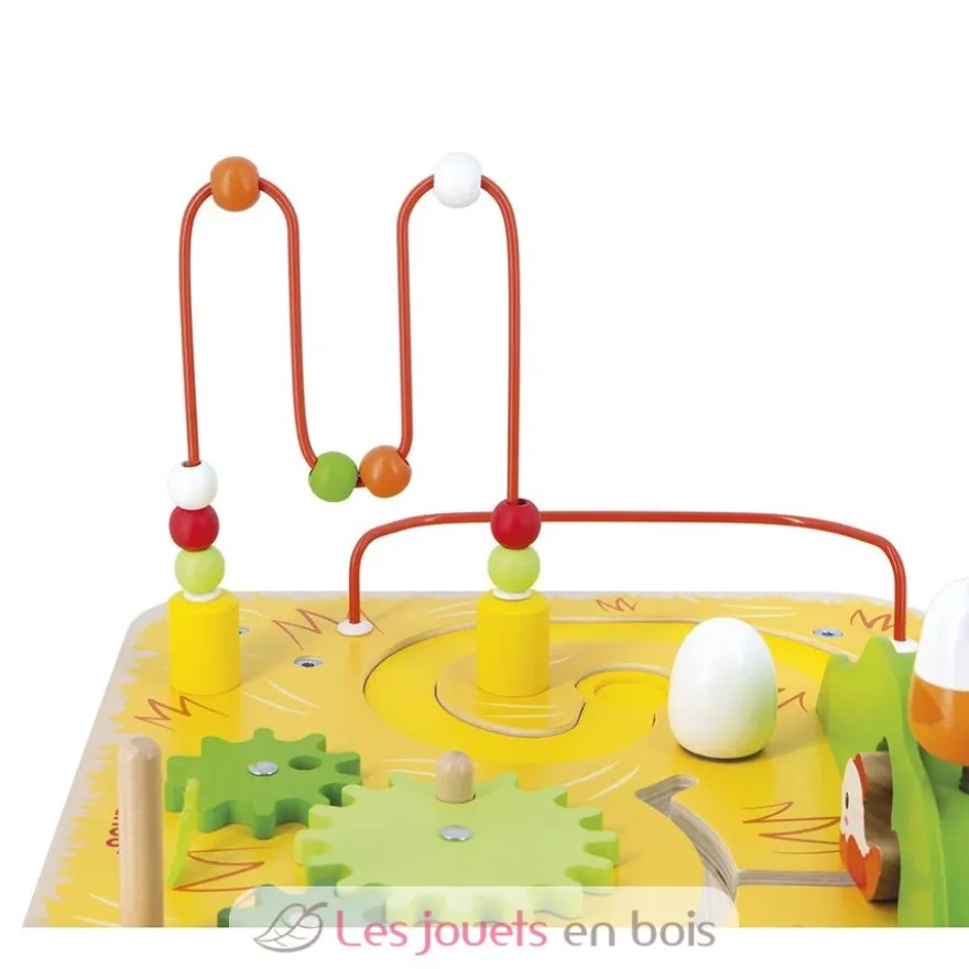 Table d'activités en bois Ferme - Janod