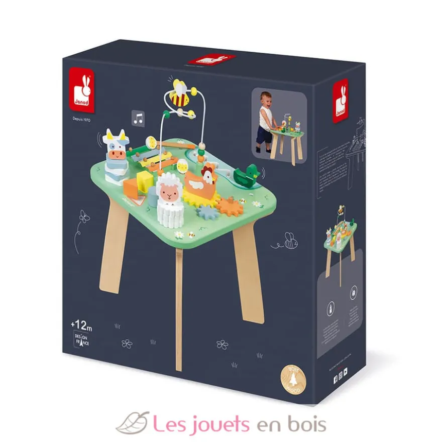Table d'activités Jolie Prairie - Janod