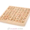Table de multiplication Bois naturel Small Foot Compagny