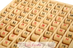 Table de multiplication Bois naturel Small Foot Compagny