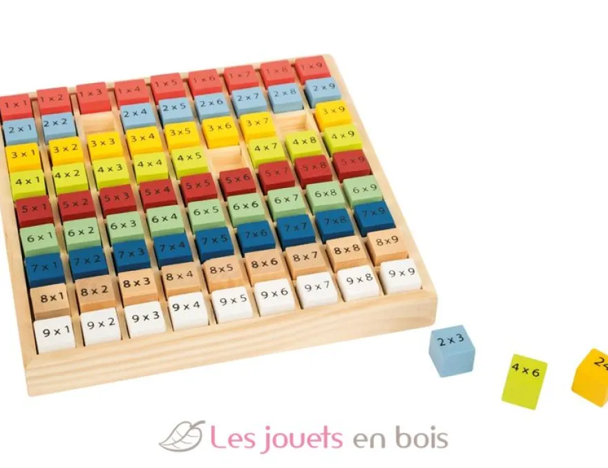 Table de multiplication colorée - Small foot company