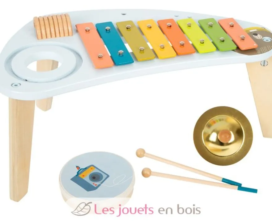 Table de musique Groovy Beats multicolore Small Foot Compagny