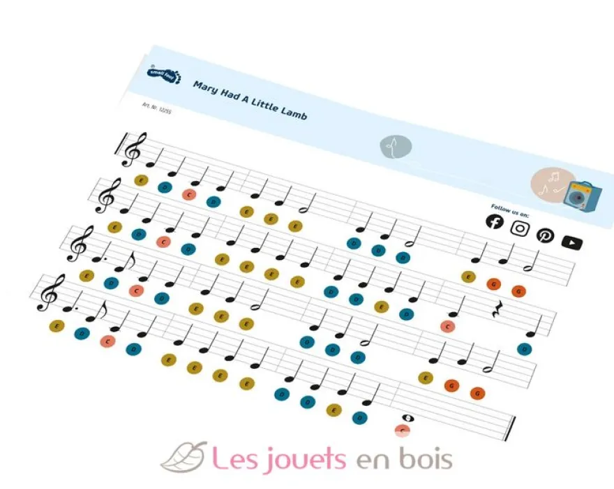 Table de musique Groovy Beats multicolore Small Foot Compagny