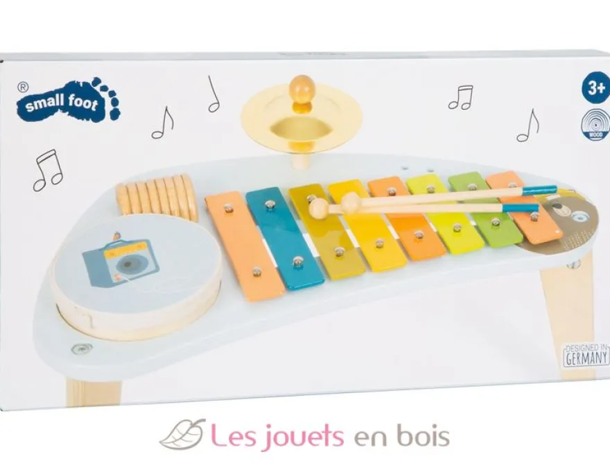 Table de musique Groovy Beats multicolore Small Foot Compagny