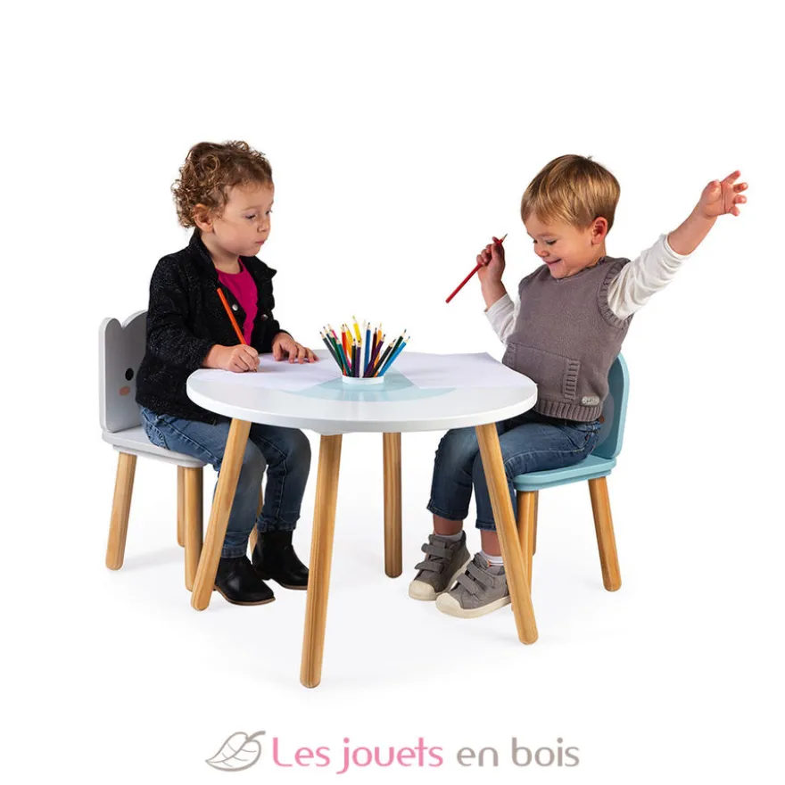 Table et 2 chaises Banquise - Janod