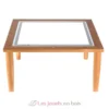 Table lumineuse en bois - TickiT