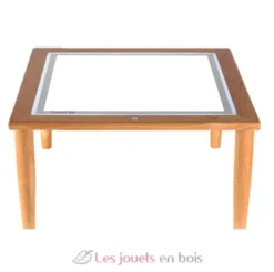 Table lumineuse en bois - TickiT