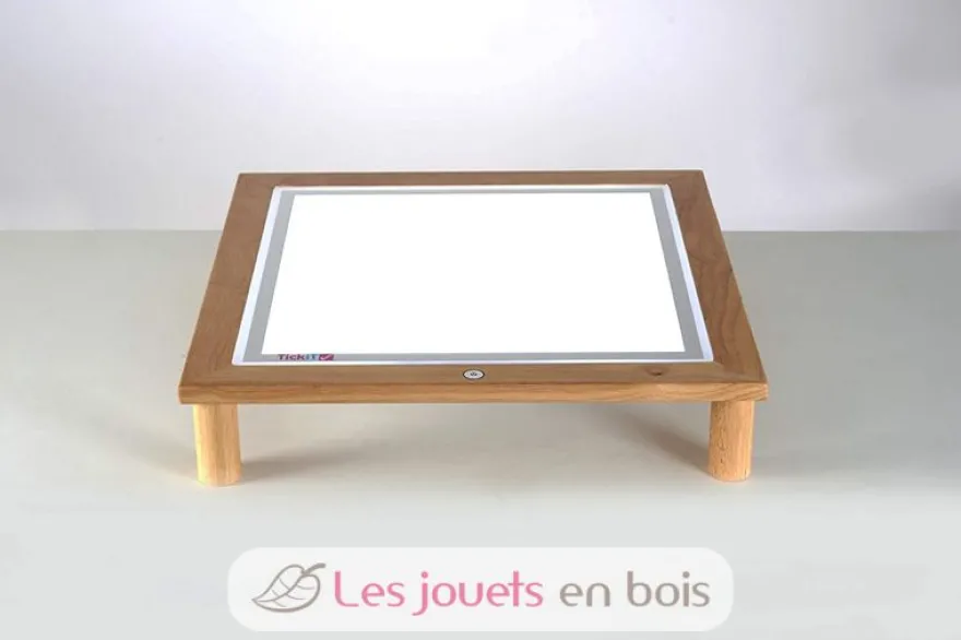 Table lumineuse en bois - TickiT