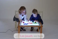 Table lumineuse en bois - TickiT