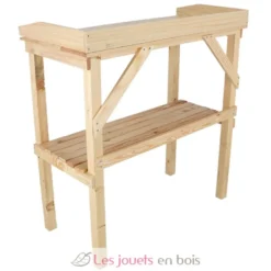 Table à rempoter en bois naturel - Esschert Design
