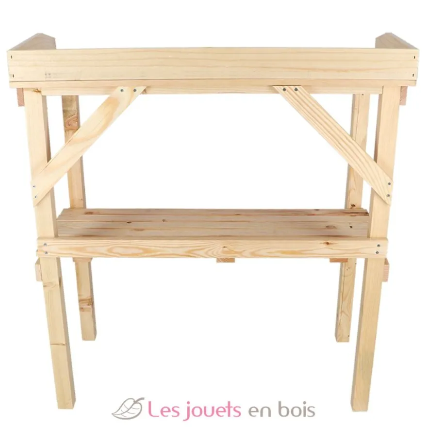 Table à rempoter en bois naturel - Esschert Design