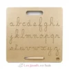 Tablette d'écriture Montessori français - Mazafran