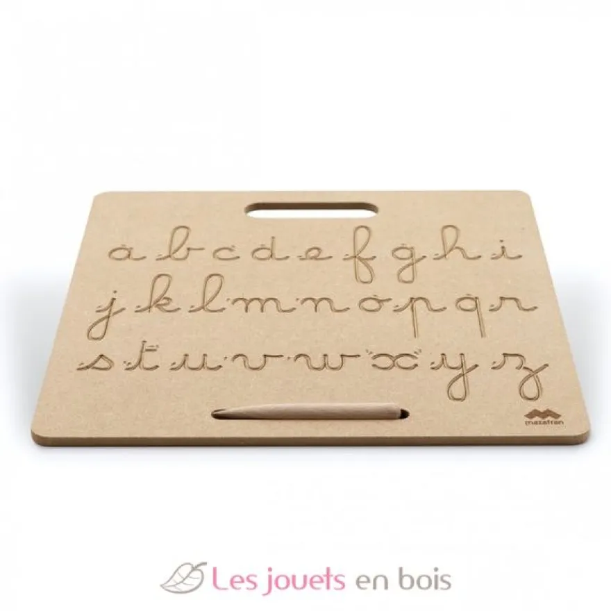 Tablette d'écriture Montessori français - Mazafran