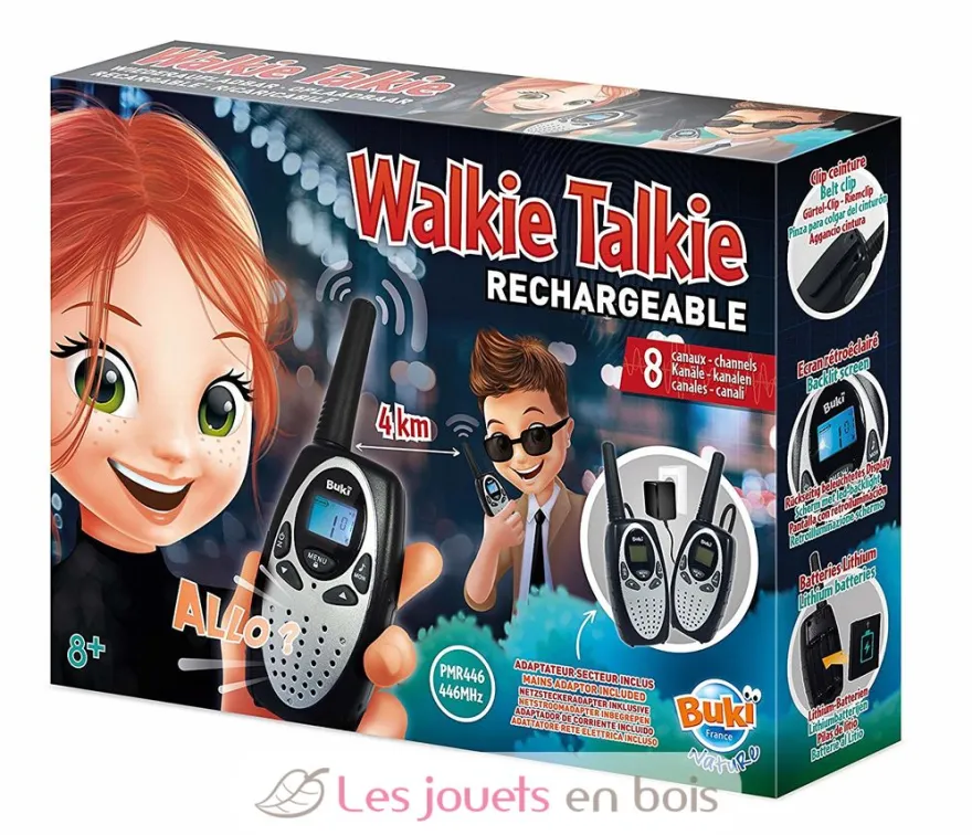 Talkie Walkie Rechargeable - Buki France