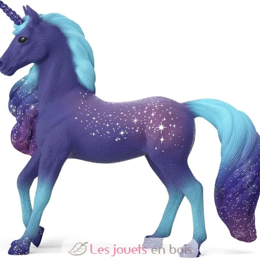 Étalon Licorne arc en ciel Galaxy violet - Schleich