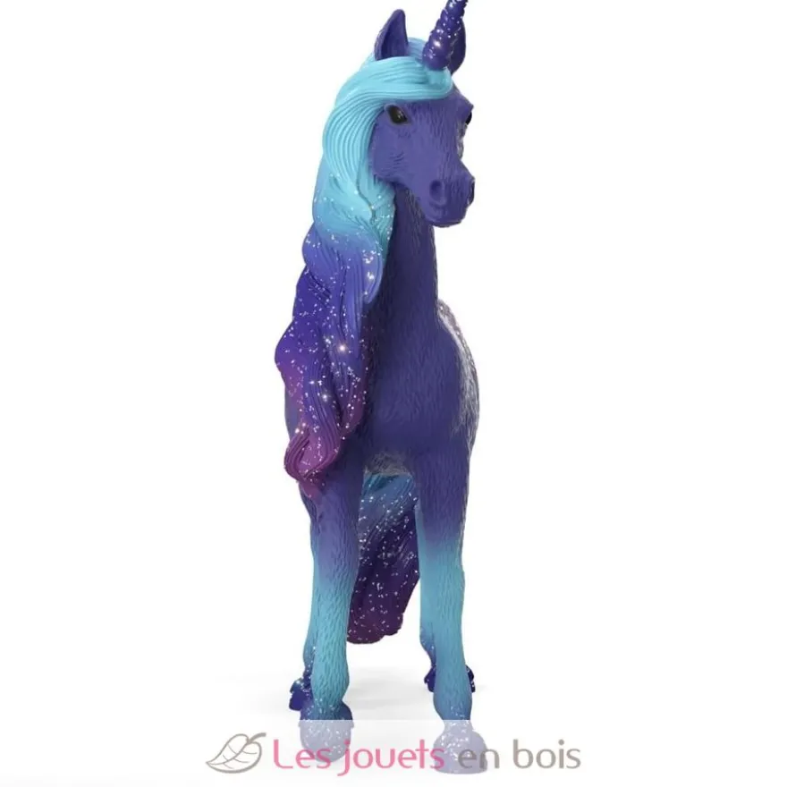 Étalon Licorne arc en ciel Galaxy violet - Schleich