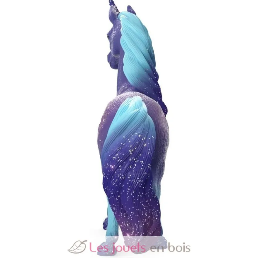 Étalon Licorne arc en ciel Galaxy violet - Schleich