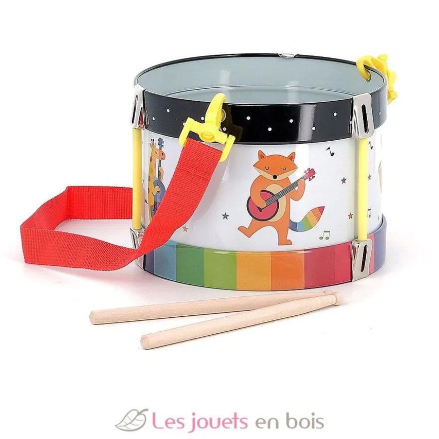 Tambour arc-en-ciel Andy Westface - Vilac