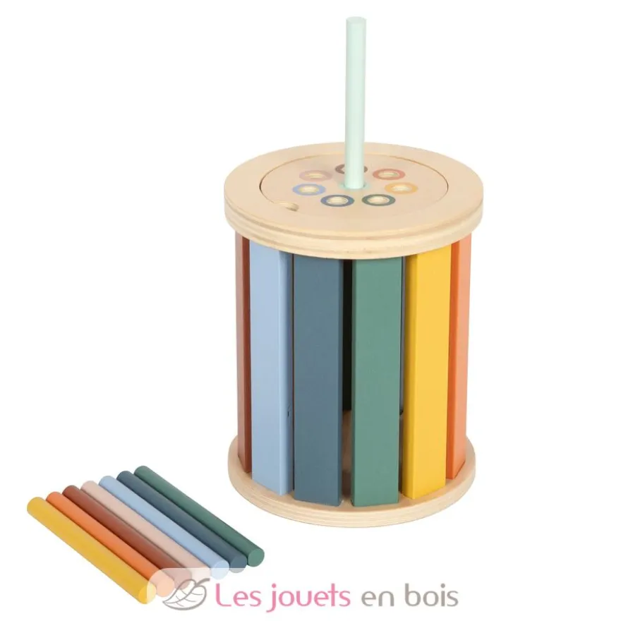 Tambour de tri Montessori en bois - Small foot