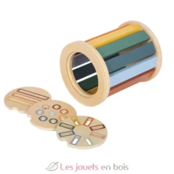 Tambour de tri Montessori en bois - Small foot