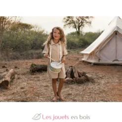 Tambour en bois Safari Friends - Little Dutch
