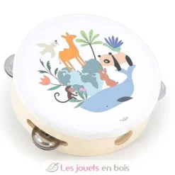 Tambourin animaux du monde Sarah Betz - Vilac
